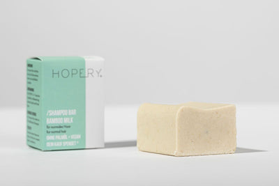 Shampoo Bar Bamboo Milk für NORMALES HAAR | Hopery - Dianas Klosterlädchen