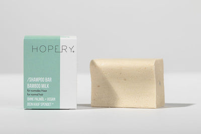 Shampoo Bar Bamboo Milk für NORMALES HAAR | Hopery - Dianas Klosterlädchen