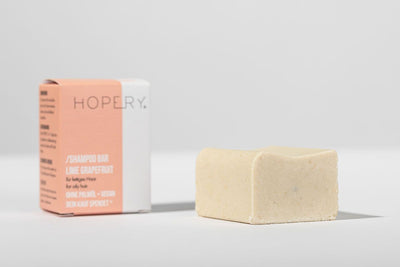 Shampoo Bar Lime Grapefruit für FETTIGES HAAR | Hopery - Dianas Klosterlädchen