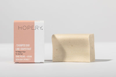 Shampoo Bar Lime Grapefruit für FETTIGES HAAR | Hopery - Dianas Klosterlädchen