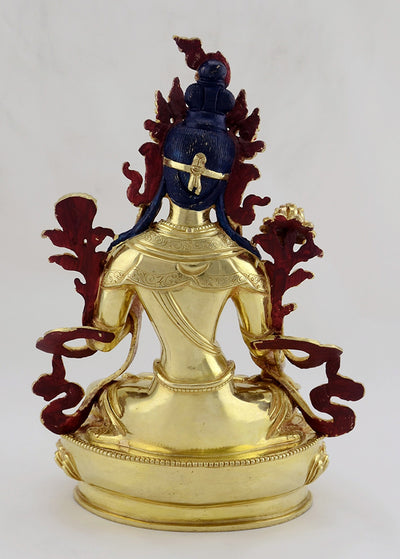 Weisse Tara | Die Göttliche Mutter | 22cm | vollvergoldet & handbemalt - Dianas Klosterlädchen