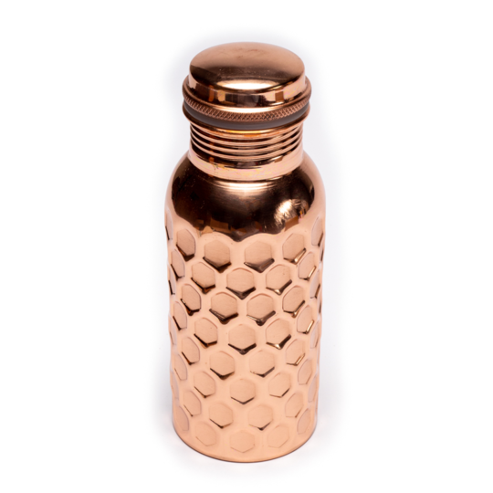 Kupferflasche Hammerschlag 500 ml - Dianas Klosterlädchen