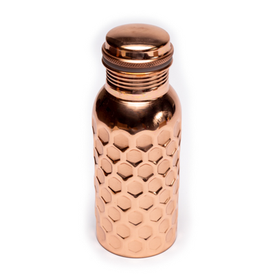 Kupferflasche Hammerschlag 500 ml - Dianas Klosterlädchen