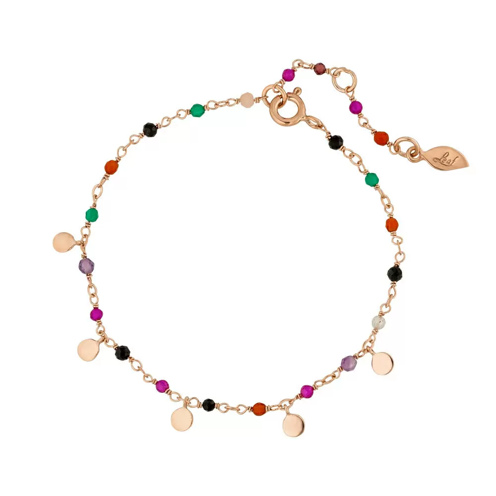 Armkette Rainbow Multi Gem @klosterlaedchen.com