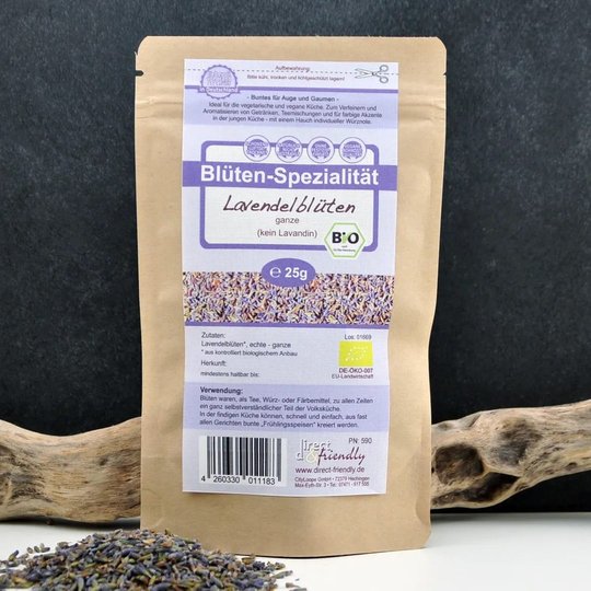 Labendelblüten im klosterlaedchen.com