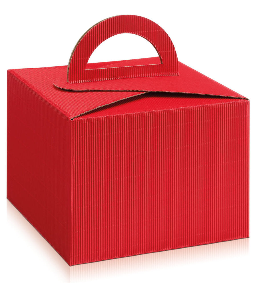 Geschenkbox Rot mit Griff - Dianas Klosterlädchen