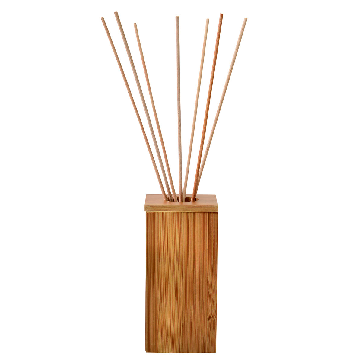 Bambus-Dekohalter quadr. (leer, ohne Stäbchen) f. AQUAROMA-Fl., 1St. @klosterlaedchen