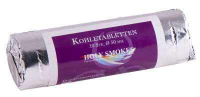 Kohletabletten 5 cm 1 Rolle à 10 Tabletten - Dianas Klosterlädchen