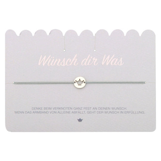 Wunscharmband "Krone" - Dianas Klosterlädchen