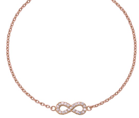 Armband Infinity mit 27 Zirkonia - Dianas Klosterlädchen