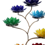Chakra Lotus Display Metall - Dianas Klosterlädchen