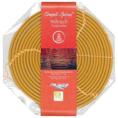 Räucherspirale Weihrauch 1 Tag Brenndauer, ca. 90 g - Dianas Klosterlädchen