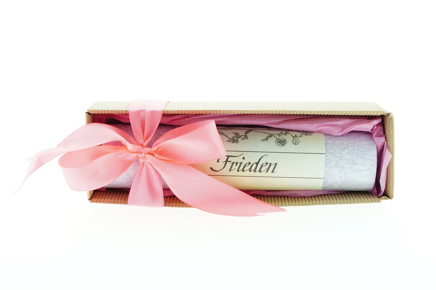 Geschenkbox | Geschenkverpackung für Deine Allgäuer Kräuterkerze - Dianas Klosterlädchen