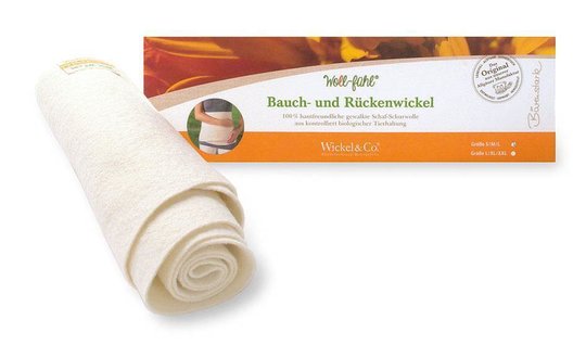 Woll-fühl® Bauch- und Rückenwickel für Erwachsene - Dianas Klosterlädchen