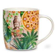 Geschenk-Set Teetasse mit Teesieb Buddha Paradies - Dianas Klosterlädchen