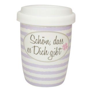 Kaffeebecher schön, dass es dich gibt@klosterlaedchen