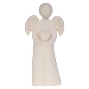 Schutzengel Amore mit Herz 9cm Natur - Dianas Klosterlädchen