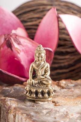 Miniaturfigur Medizinbuddha - Dianas Klosterlädchen