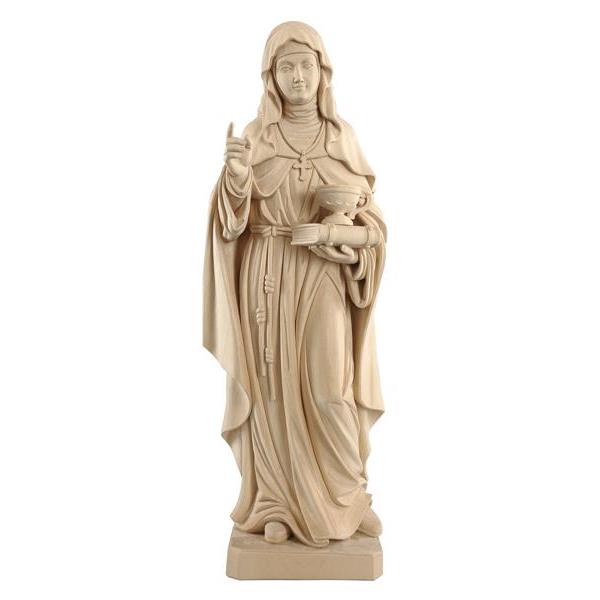 Heilige Hildegard von Bingen mit Salbentopf natur | 15 cm - Dianas Klosterlädchen