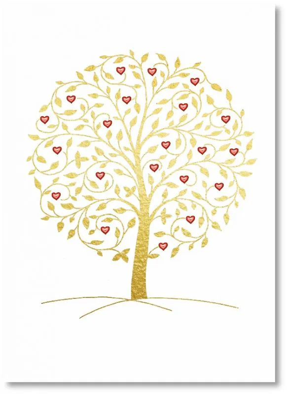 Stark wie die Liebe "Baum" | Premium Klappkarte - Dianas Klosterlädchen