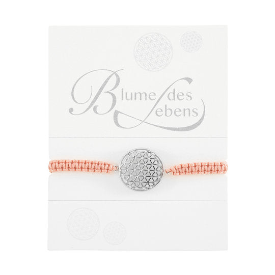 Geknüpftes Armband "Blume des Lebens" @klosterlaedchen