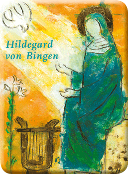 Hildegard von Bingen Deko-Magnet - Dianas Klosterlädchen