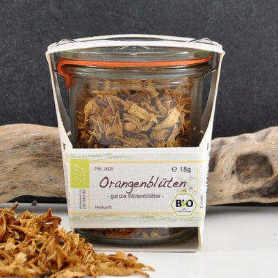 BIO Orangenblütenblätter im Weckglas - Dianas Klosterlädchen