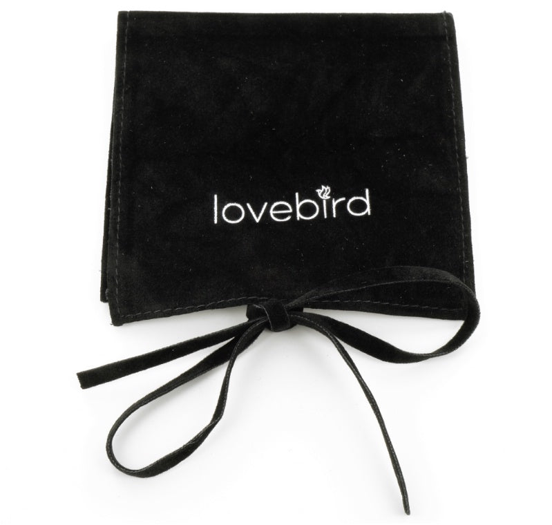 Lovebird Armband Jade braun Edelstahl IPR - Dianas Klosterlädchen