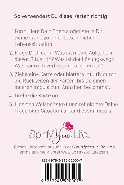 Das Geheimnis des Herzmagneten | 52 Motivations- und Antwortkarten - Dianas Klosterlädchen