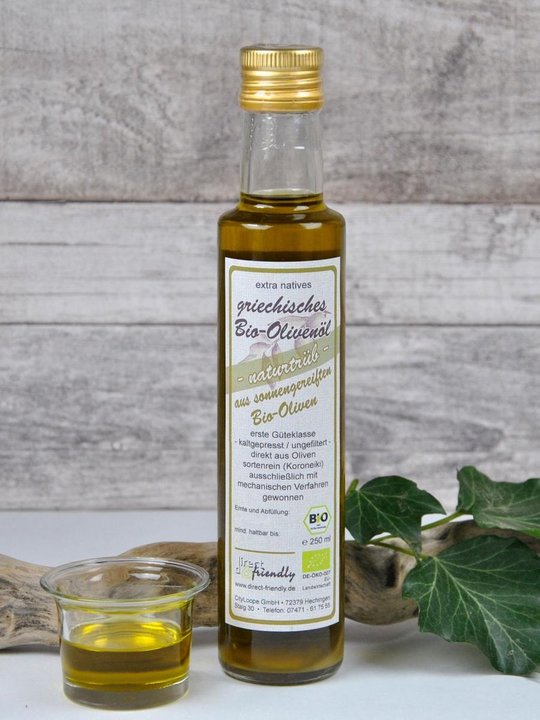 Bio Olivenöl naturtrüb @klosterlaedchen.com