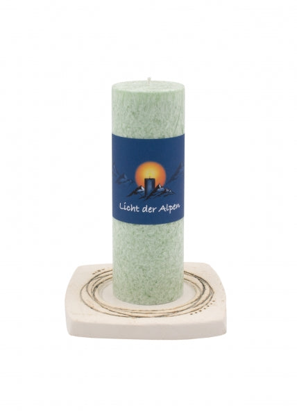 Kerzenständer A4 Kreise | Licht der Alpen - Dianas Klosterlädchen