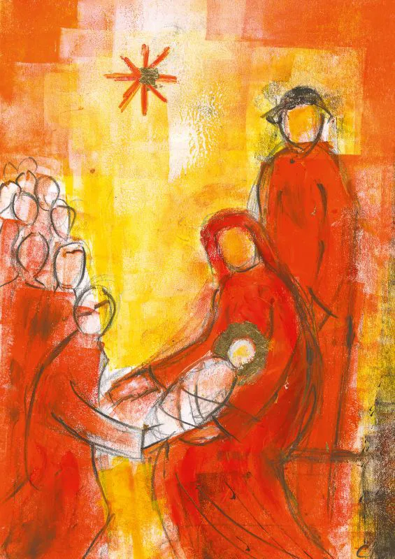 Klappkarte - Gottes großes Geschenk - Dianas Klosterlädchen