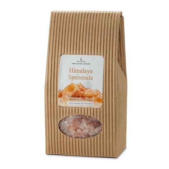 Kristallsalz grob rötlich für Salzmühlen 500 g - Dianas Klosterlädchen