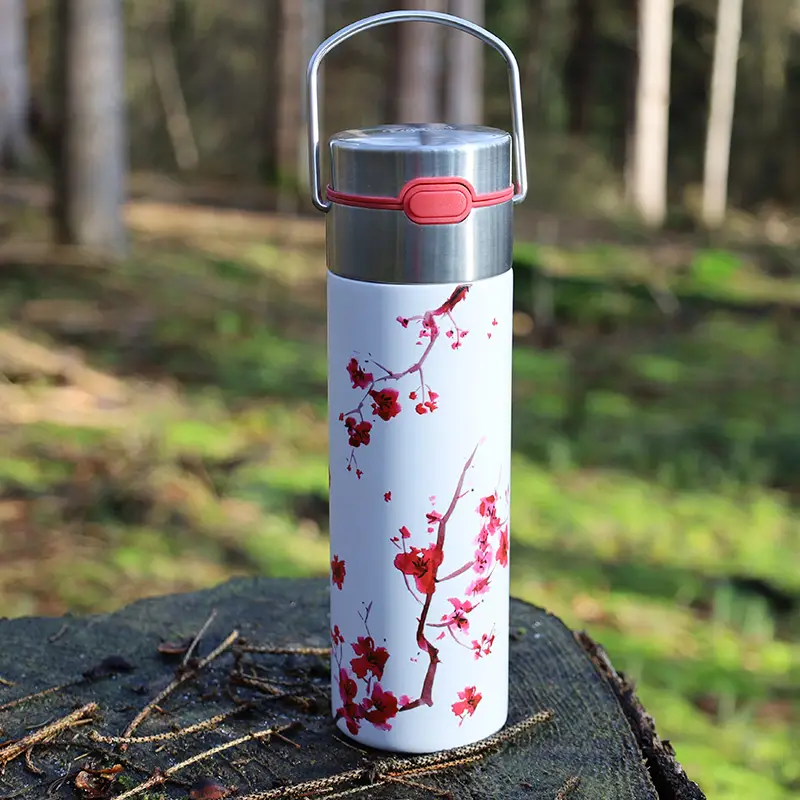 LEEZA Cherry Blossom | Thermosflasche - Dianas Klosterlädchen