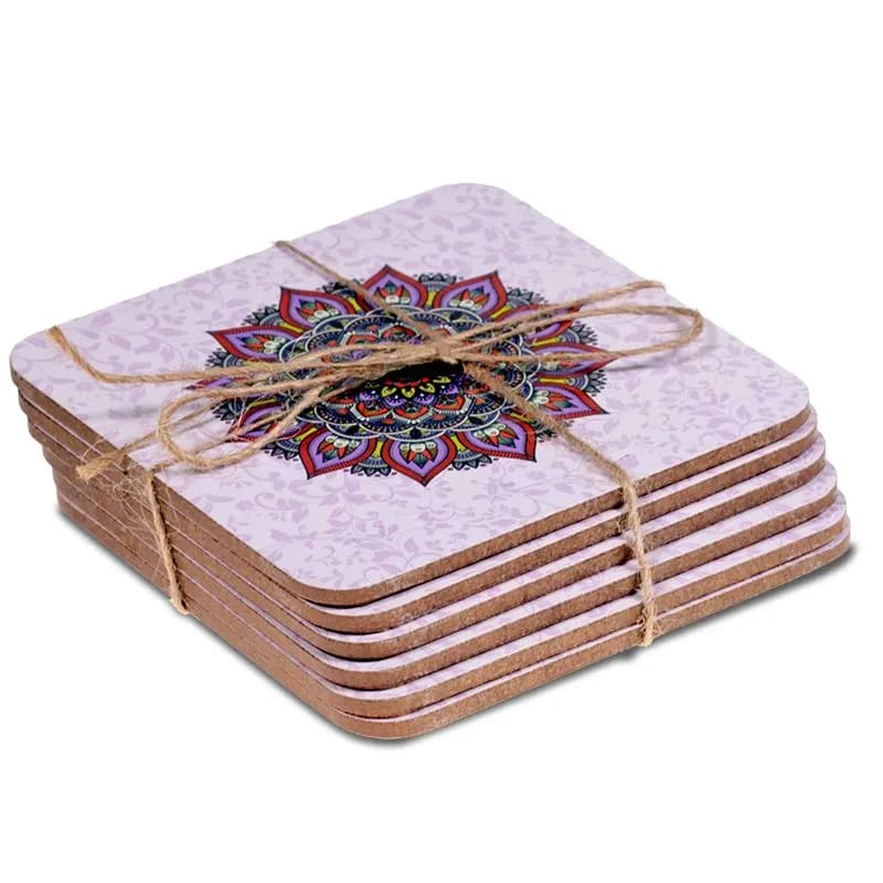 Mandala Untersetzer lila - Dianas Klosterlädchen
