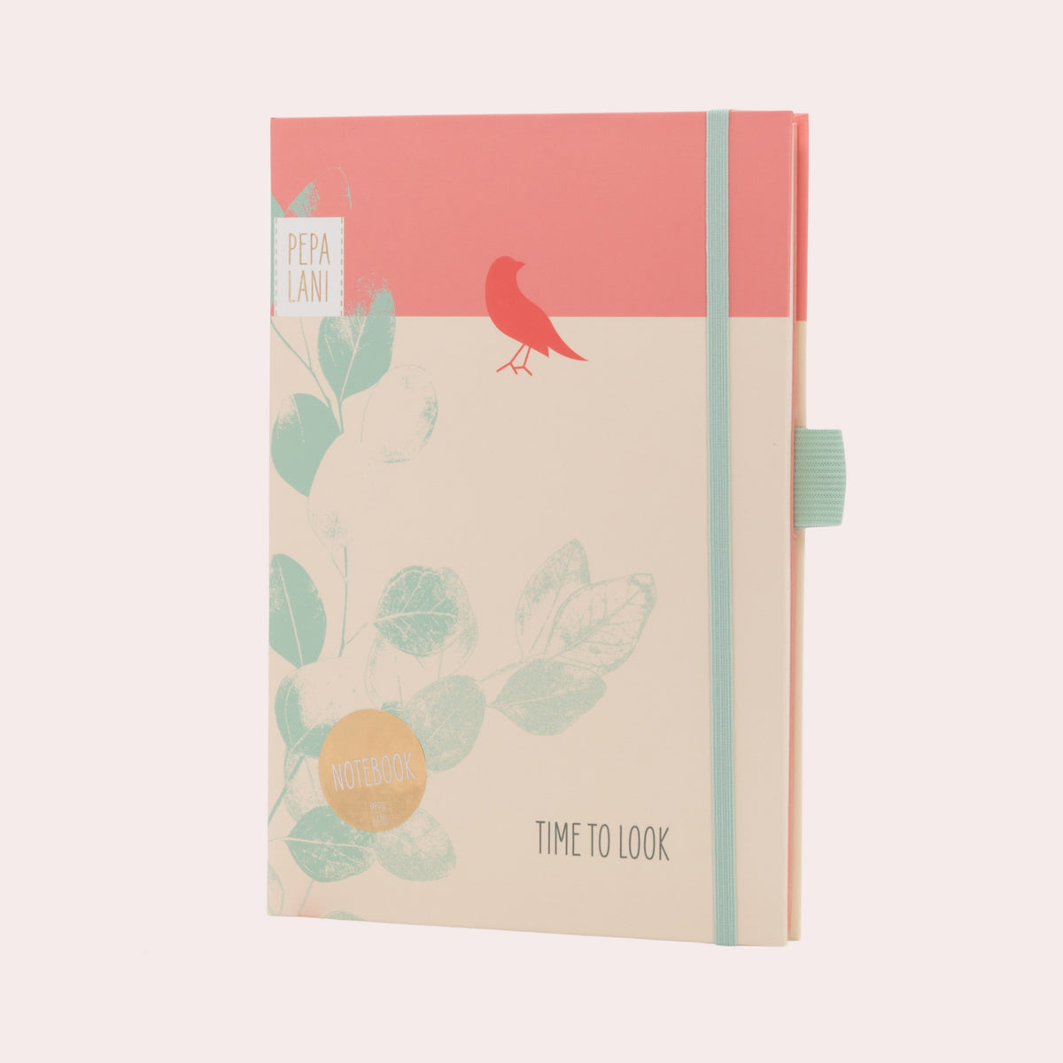 Notizbuch DIN A5 BIRD rot - Dianas Klosterlädchen