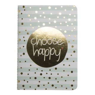 Notizbüchlein "CHOOSE happy" - Dianas Klosterlädchen