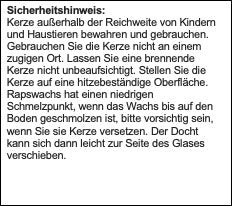 Ökologische Rapswachs-Duftkerze Baum des Lebens - Dianas Klosterlädchen