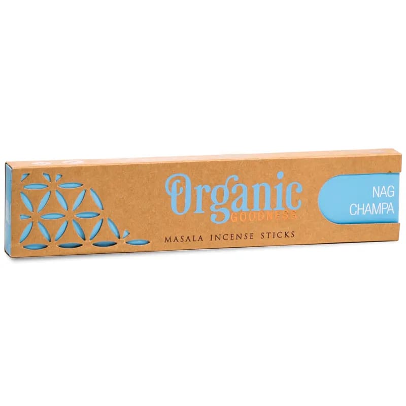 Organic Goodness  Masala Nag Champa Bio Räucherstäbchen - Dianas Klosterlädchen