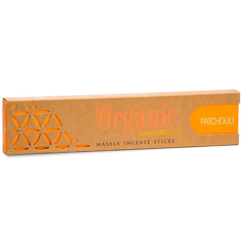 Organic Goodness  Masala Patchouli Bio Räucherstäbchen - Dianas Klosterlädchen