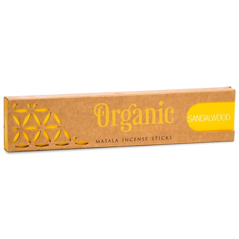 Organic Goodness  Masala Sandelholz Bio Räucherstäbchen - Dianas Klosterlädchen