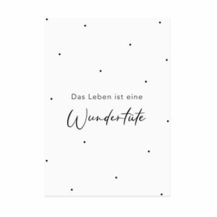 Postkarte Wundertüte - Dianas Klosterlädchen