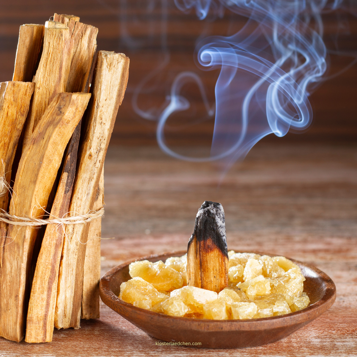 Premium Palo Santo Räucher-Holzstäbe | 2 Stück - Dianas Klosterlädchen