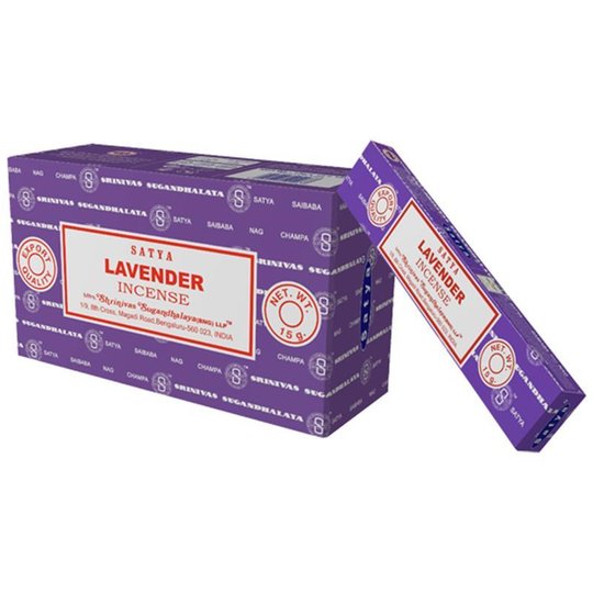 Räucherstäbchen Satya Lavender 15gr. - Dianas Klosterlädchen