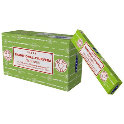 Räucherstäbchen Satya Traditional Ayurveda 15gr. - Dianas Klosterlädchen