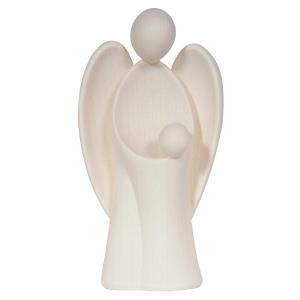Schutzengel Amore mit Bub Natur 7,5cm - Dianas Klosterlädchen