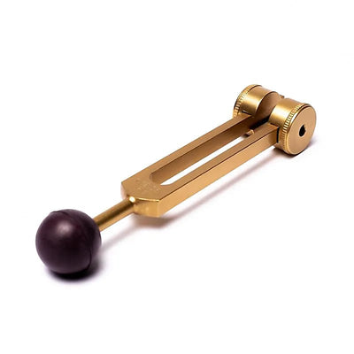 Stimmgabel 7. Chakra goldfarben - Dianas Klosterlädchen