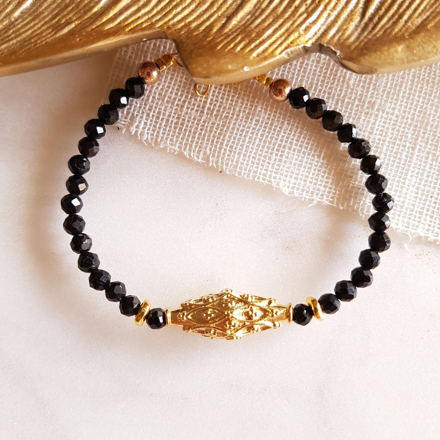 Turmalin schwarz Armband TALI - Dianas Klosterlädchen
