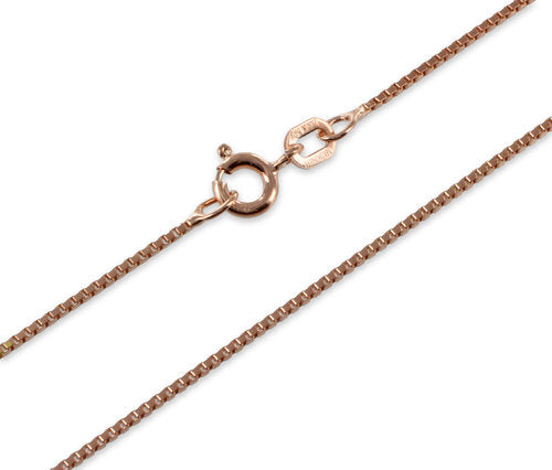 Venezianerkette rosé 42 cm | 1,0mm - Dianas Klosterlädchen