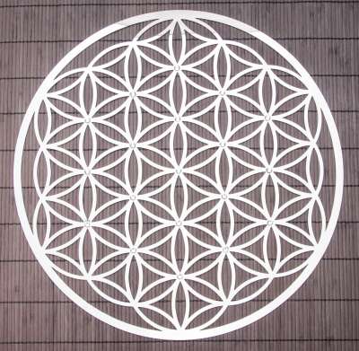 Wandschmuck Blume des Lebens 44 cm - Dianas Klosterlädchen